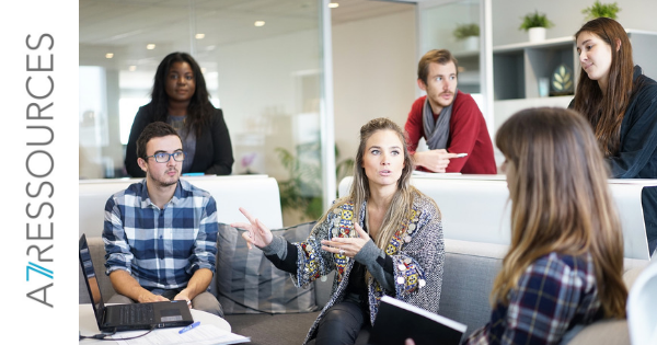 Une équipe de travail